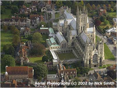 Aerial View of Cloisters