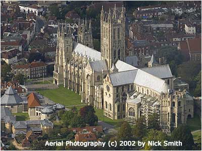 Aerial view of Courtyard