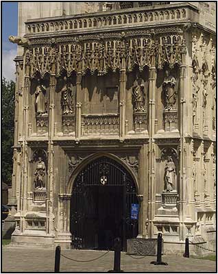 Outside the South Door