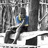 Child in Blue